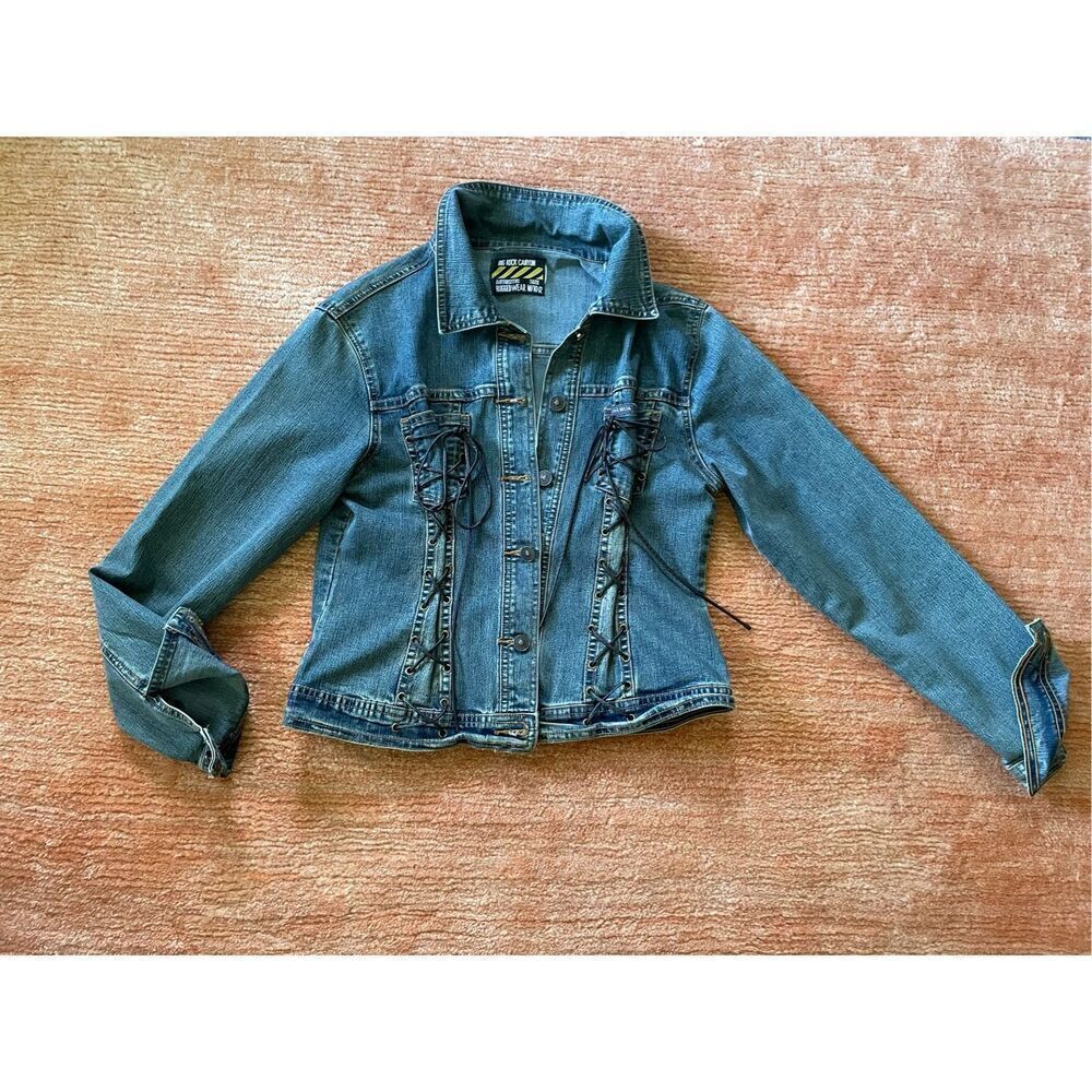 Vintage BIG ROCK CANYON Authentic Denim Stretch Jacket M